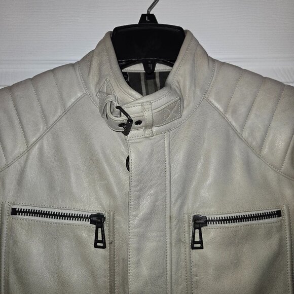 Belstaff Waxed Leather Moto Jacket - Picture 2 of 16